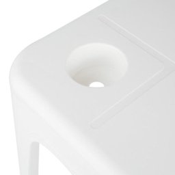 Mesa Plástica de Apoio com Porta Copos Mor - 4 Mesa Plástica de Apoio com Porta Copos Mor - 4