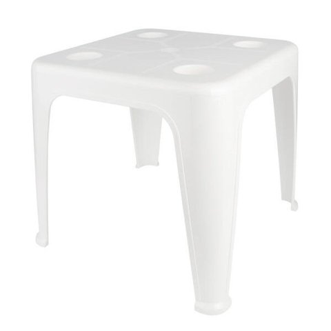 Mesa Plástica de Apoio com Porta Copos Mor