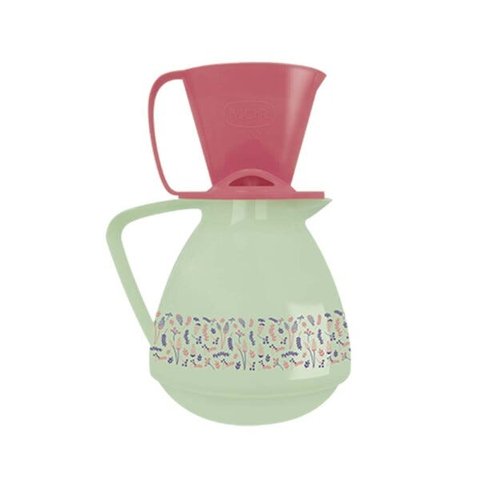Conjunto Cafeteira Amare Hortelâ e Pêssego Embalagem Presenteável Mor