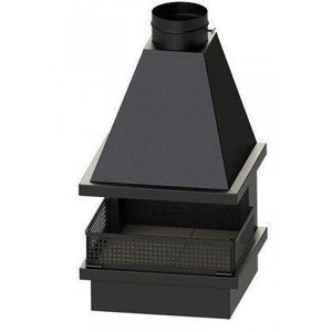 Lareira Clássica de Parede Pequena Transfor