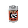 Placa Cerveja Duff Beer Lata Laqueada 3D Mdf - 40 x 21 cm - 1