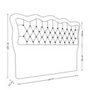 Ver imagem 5 de Cabeceira para Cama Box Queen 160 Cm Eliza Linho Bege I02 - D'Rossi