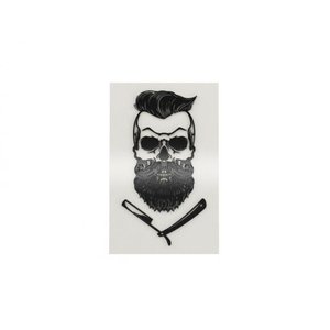 Placa Barber Laqueada 3D Mdf - 40 X26 Cm
