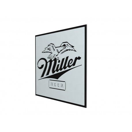 Placa Cerveja Miller Laqueada 3D Mdf - 40 x 40 cm - 2