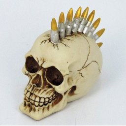 Crânio Caveira Resina - Punk Balas - 2