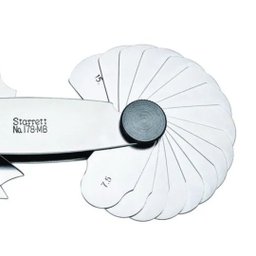 Pente de Rosca Métrica com 28 Lâminas - Capacidade de 0,25-2,50mm - Starrett - 2