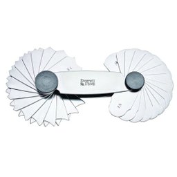 Pente de Rosca Métrica com 28 Lâminas - Capacidade de 0,25-2,50mm - Starrett - 1