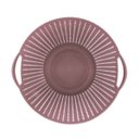 Ver imagem 3 de Cesto Trançado Circular M Rosa Antigo Mor