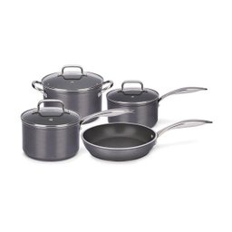 Jogo de Panelas 4 Peças com Fundo de Indução Unique Cinza Brinox - 1