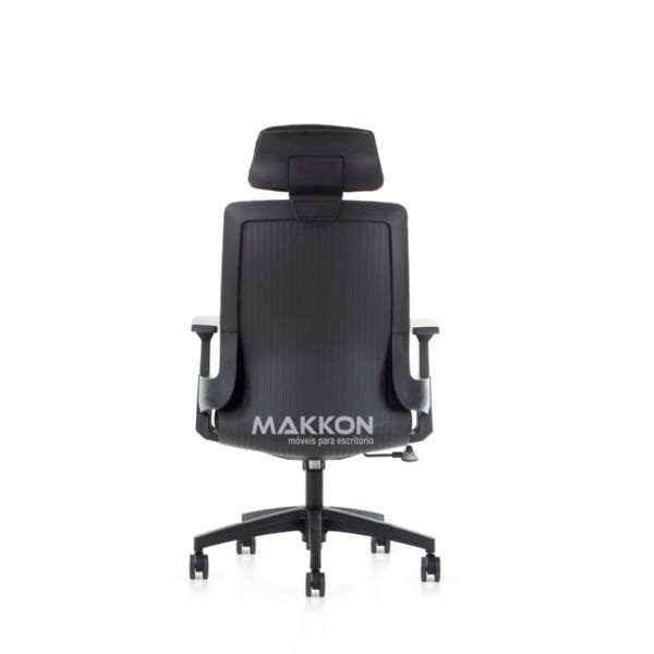 Cadeira de Escritório Preta Mk-7114 - Makkon - 4