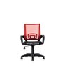 Cadeira de Escritório Preta com Vermelho Mk-7139 Nv - Makkon - 1