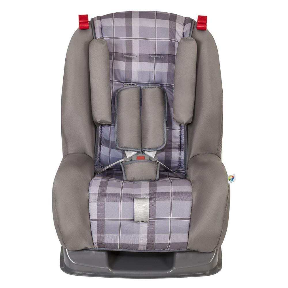 Cadeira Para Auto Tutti Baby Atlantis Para Crianças De 9 Até 25 Kg – Xadrez Cinza - 1