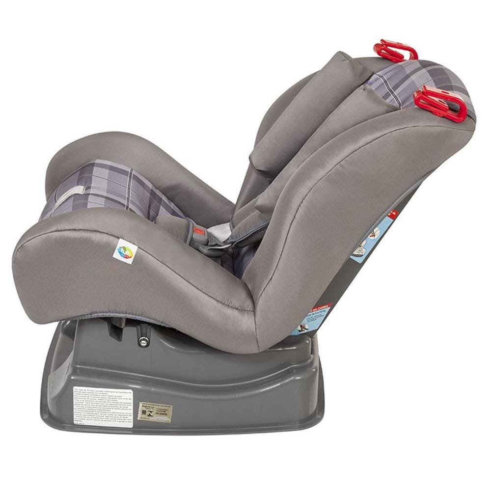 Cadeira Para Auto Tutti Baby Atlantis Para Crianças De 9 Até 25 Kg – Xadrez Cinza - 3