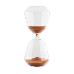 Ampulheta Terracota em Vidro 13133 Mart