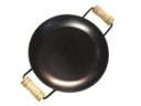 Ver imagem 1 de Chapa Disco Arado Chapa de Aço Alça Madeira 27cm