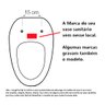 ASSENTO SANITÁRIO ROCA VICTORIA PP CONVENCIONAL BRANCO TUPAN - 4