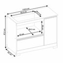 Ver imagem 6 de Balcão Cooktop Nt 3050 Branco com Granito - Notável