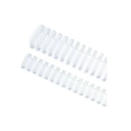 Wire-o Garra Duplo Anel 1" 1/8 para 250 fls A4 2x1 Branco 25 und - 1