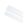 Wire-o Garra Duplo Anel 1" 1/8 para 250 fls A4 2x1 Branco 25 und - 1