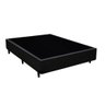 Cama Box Casal + Colchão De Molas - Comfort Prime - Classic Superlastic 138cm Preto - 2