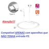 Fone de Ouvido com Entrada Type C Tipo C xiaomi Huawei P30 Asus Moto - 4