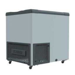 Freezer Horizontal Tampa de Vidro 200L Metalfrio Nf20S Branco 220V - 3