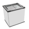 Freezer Horizontal Tampa de Vidro 200L Metalfrio Nf20S Branco 220V - 8