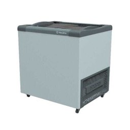 Freezer Horizontal Tampa de Vidro 200L Metalfrio Nf20S Branco 220V - 2