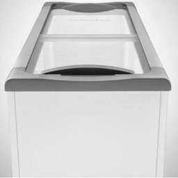 Freezer Horizontal Tampa de Vidro 200L Metalfrio Nf20S Branco 220V - 9