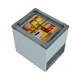 Freezer Horizontal Tampa de Vidro 200L Metalfrio Nf20S Branco 220V - 5