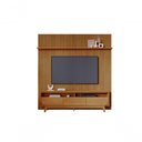 Ver imagem 2 de Estante Luna sem Porta 1 Prateleira MDP e MDF 238cm Marrom Madetec