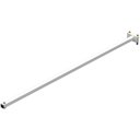 Ver mais imagens de Suporte Refletor Fachada Banner Braço 100 Cm - Branco