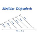 Ver imagem 2 de Suporte Refletor Fachada Banner Braço 100 Cm - Branco