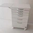 Ver imagem 1 de Móvel Odontológico Deki - Mesa Auxiliar com Aba Retrátil