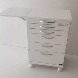 Móvel Odontológico Deki - Mesa Auxiliar com Aba Retrátil - 1