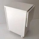 Ver imagem 4 de Móvel Odontológico Deki - Mesa Auxiliar com Aba Retrátil