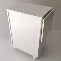 Móvel Odontológico Deki - Mesa Auxiliar com Aba Retrátil - 4