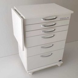 Móvel Odontológico Deki - Mesa Auxiliar com Aba Retrátil - 3