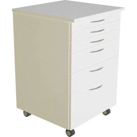 Balcão para Clínica Odontológica com 5 Gavetas (mesa Auxiliar)