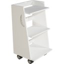 Ver imagem 1 de Móvel Auxiliar com Rodinhas e Puxadores Inoxidáveis