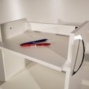 Ver imagem 2 de Carrinho Auxiliar Rodinhas Inclusas Centros de Beleza Médico