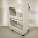 Ver imagem 4 de Carrinho Auxiliar Rodinhas Inclusas Centros de Beleza Médico