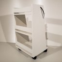 Ver imagem 4 de Mesa Aparelhos Odontokart Carrinho Podologia Médico Rodinha