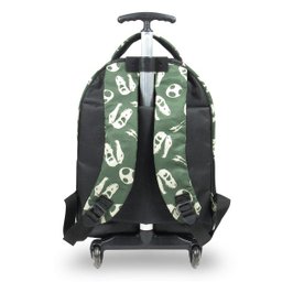 Mochila Escolar Infantil de Rodinhas Dinossauro - 3 Mochila Escolar Infantil de Rodinhas Dinossauro - 3