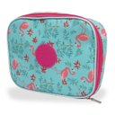 Ver mais imagens de Kit Mochila escolar, Infantil feminina rodinhas flamingo