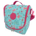Ver imagem 4 de Kit Mochila escolar, Infantil feminina rodinhas flamingo