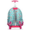 Ver imagem 3 de Kit Mochila escolar, Infantil feminina rodinhas flamingo