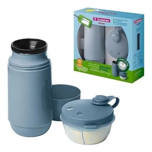 Conjunto Garrafa 250ml C/ Pote Leite em Pó Sanremo Sr100163