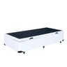 Base Cama Box Baú Solteiro Sintético Branco Serra Negra 42x88x188 - 2