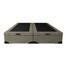 Ver imagem 2 de Base Cama Box Baú Casal Bipartido Suede Bege Serra Negra 42x138x188